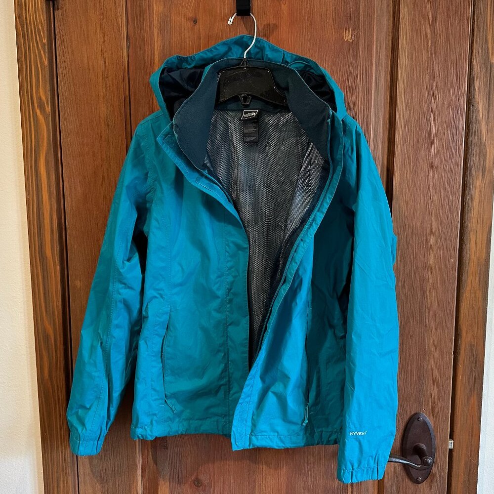 THE NORTH FACE Women's HyVent Jacket Rain Coat Size M *Check Measurements!*